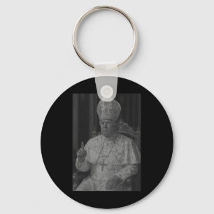 Pope Trump Funny American President Trump Vatican  Keychain