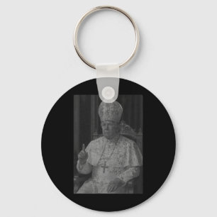 Pope Trump Funny American President Trump Vatican  Keychain