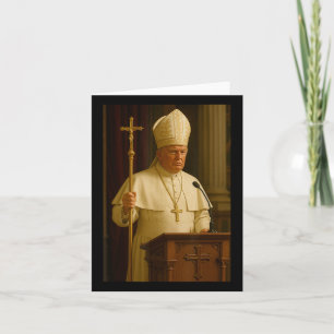 Pope Trump Funny President Trump Declares Himself Card