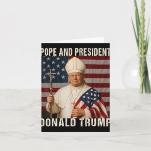 Pope Trump Funny President Trump Wants To Be The N Card