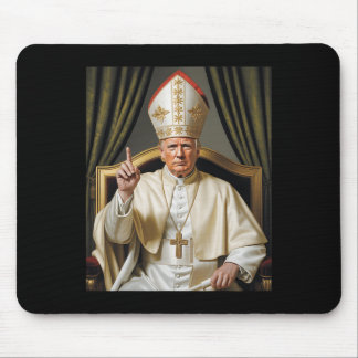 Pope Trump Funny Trump Vatican Christian Retro Chu Mouse Pad