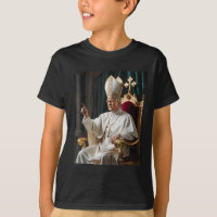 Pope Trump Funny Trump Vatican Christian Retro Chu