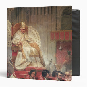 Pope VIII  in St. Peter's on the Sedia Gestatoria Binder