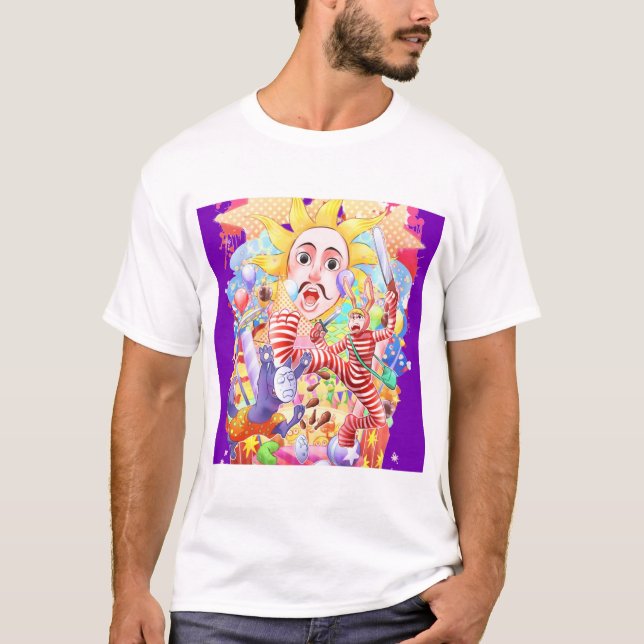  Popee the Performer Cartoon  T-Shirt (Front)