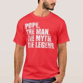 PopePope Family name Pope last Name Pope Surname P T-Shirt