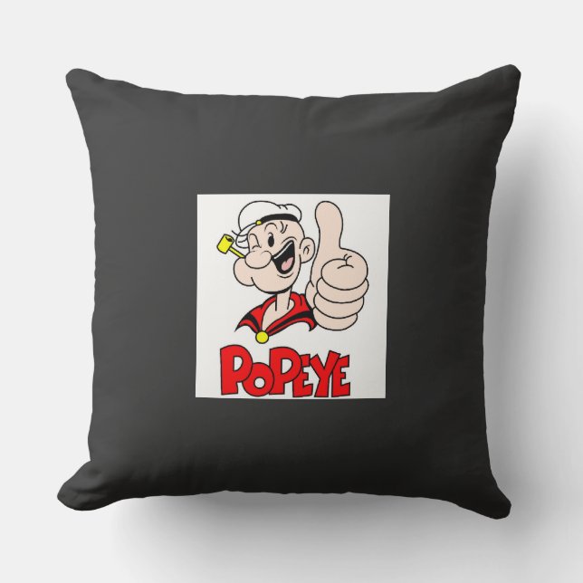 POPEYE COUSSINS IMPRIMÉS POUR ENFANTS (Recto)