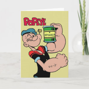 Popeye Greeting Card