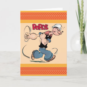 Popeye Greeting Card