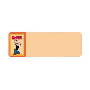 Popeye Return Address Label