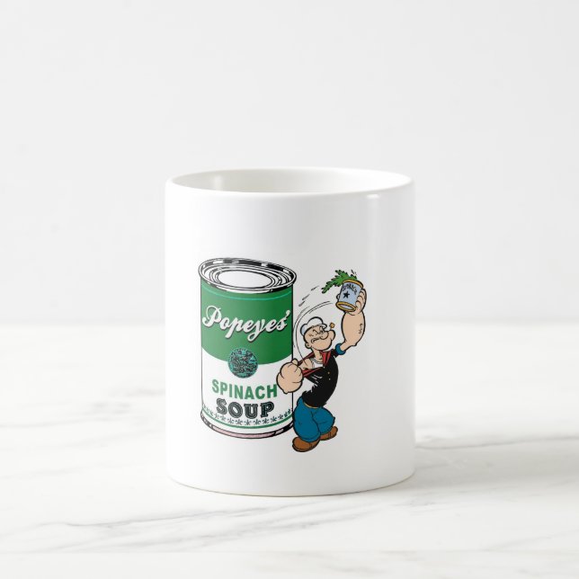 Popeye spinach coffee mug (Center)