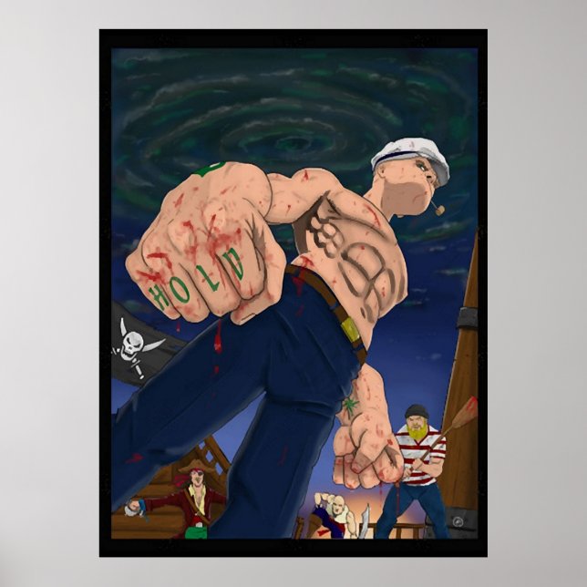Popeye the Sailor Man  Poster (Front)