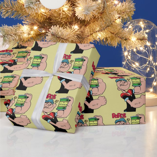 Popeye Wrapping Paper (Holidays)