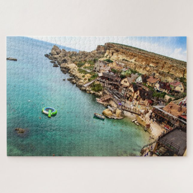 Popeye's Village Jigsaw Puzzle (Horizontal)