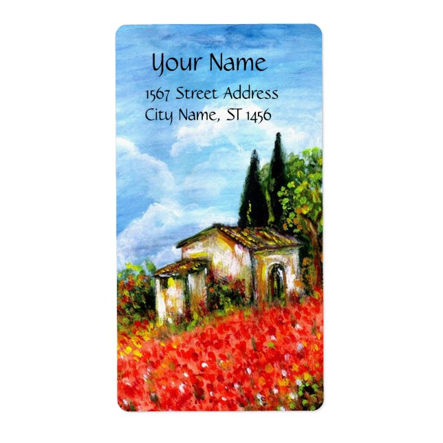 POPIES EN TOSCANE (Devant)