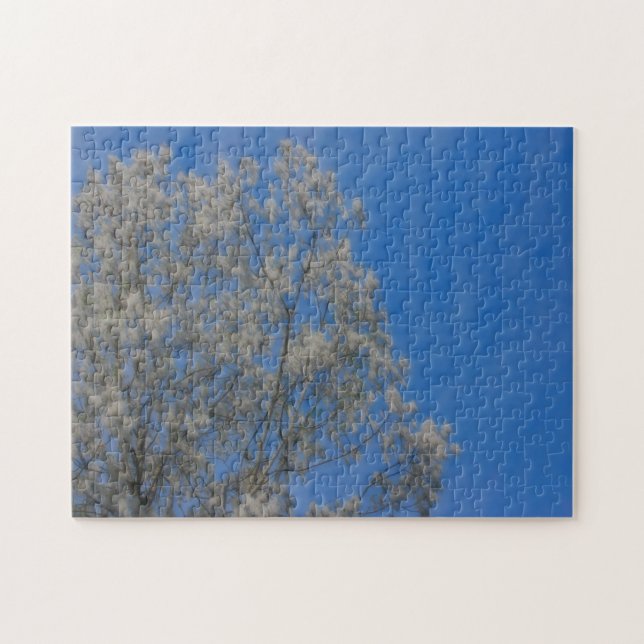 Poplar Tree Fluff Snow In June  Jigsaw Puzzle (Horizontal)