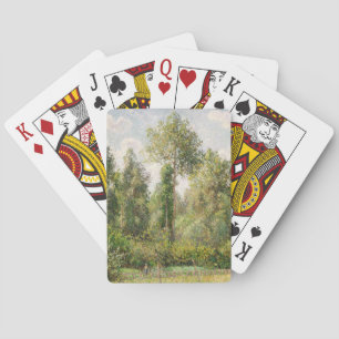 Poplars, Éragny Camille Pissarro Playing Cards
