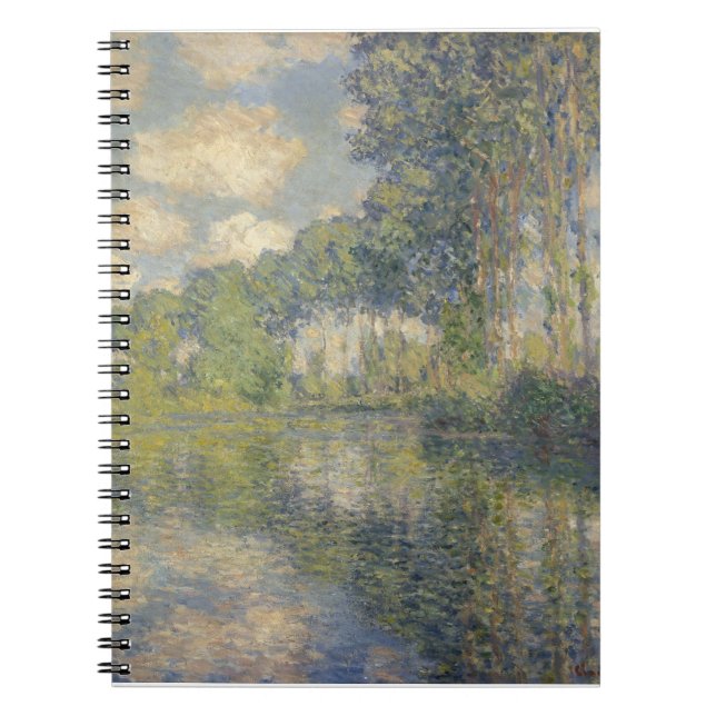 Poplars on the Epte - Monet Notebook (Front)