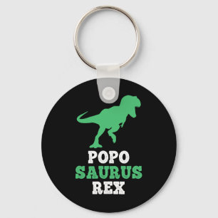 Popo-saurus Rex Dino Dinosaur Funny Poposaurus  Keychain