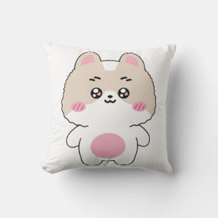 Popo throw pillow