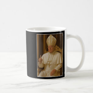 Popo Trump Vatican Church Pope Trump Funny Christi Coffee Mug
