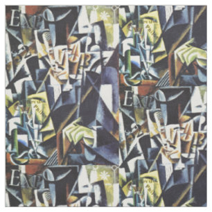 Popova’s art custom fabric