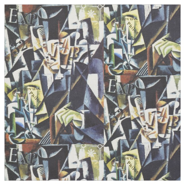 Popova’s art custom fabric (Swatch)
