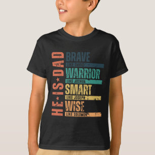 Poppa Gift From Granddaughter Grandson Reel Cool P T-Shirt