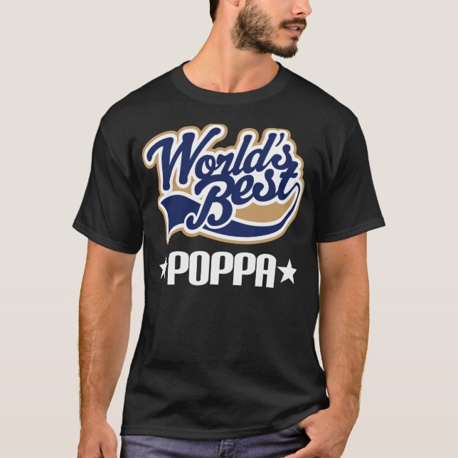 Poppa Gift T-Shirt (Front)