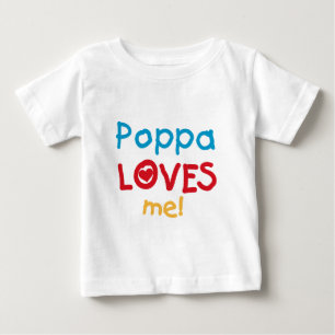 Poppa m'aime T-shirts et cadeaux