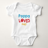 Poppa m'aime T-shirts et cadeaux