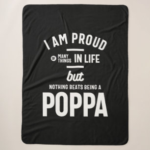 Poppa - Proud Of Many Things In Life Sherpa Blanket