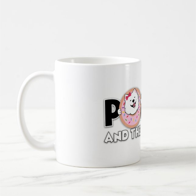 Poppet and the Wolfpack logo Coffee Mug (Left)