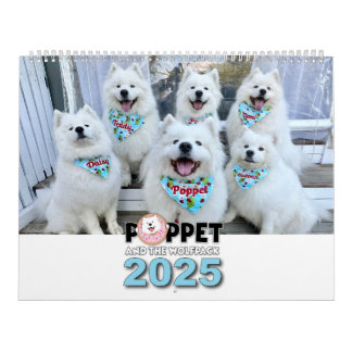 Poppet et Wolfpack 2 pages Calendrier