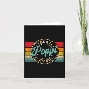 Poppi Ever Vintage Retro Father39s Day Gift Card