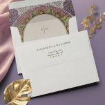 Poppies Art Nouveau Vintage Purple Lavender Envelope<br><div class="desc">Wrap your wedding invitation in an envelope as elegant as its message. Our Poppies Art Nouveau Wedding Envelopes are a perfect harmony of tradition and aesthetics, inspired by the unrivaled work of Alphonse Mucha. Mucha, a legendary Czech artist, became synonymous with the Art Nouveau movement in the early 20th century....</div>