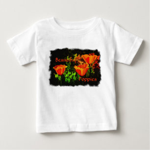 Poppies Baby T-Shirt