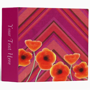 Poppies Binder