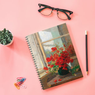 Poppies by the Window   Olga Wisinger-Florian Notebook