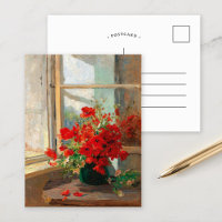 Poppies by the Window | Olga Wisinger-Florian