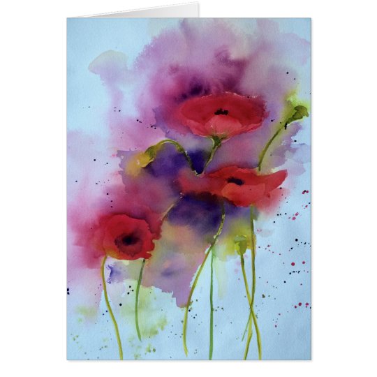 Poppies Card