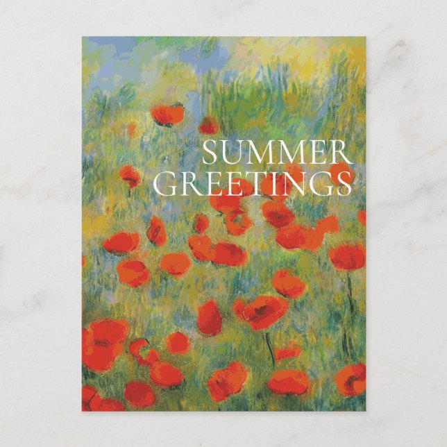 Poppies - Carte postale (Devant)