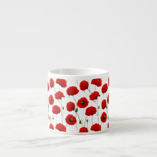 Poppies Espresso Cup