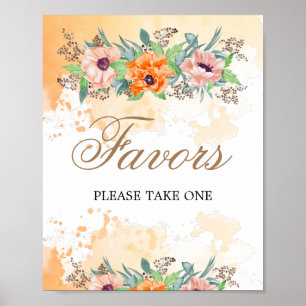 Poppies favours please take one Poster