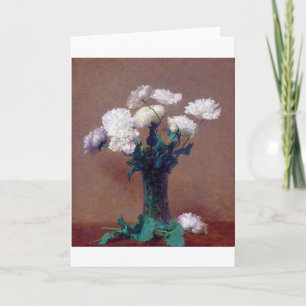 Poppies, Henri Fantin-Latour Card