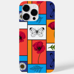 Poppies in colourful boxes Case-Mate iPhone 14 pro max case