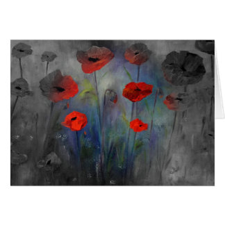 Poppies in Fog