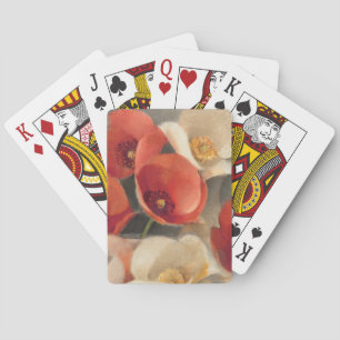 Poppies in Full Bloom Playing Cards