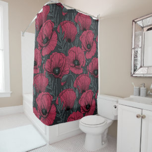 Poppies in Viva Magenta