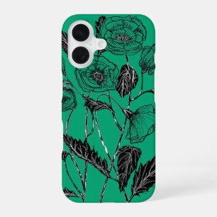 Poppies iPhone Case - Choose Colour