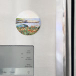 Poppies, Isles of Shoals, Magnet<br><div class="desc">Childe Hassam's famous painting,  Poppies,  Isles of Shoals,  1891.</div>